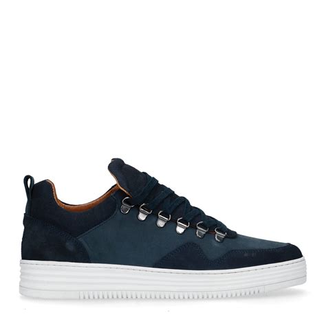 donkerblauwe suede heren sneaker adidas|Blauwe adidas Sneakers voor heren online .